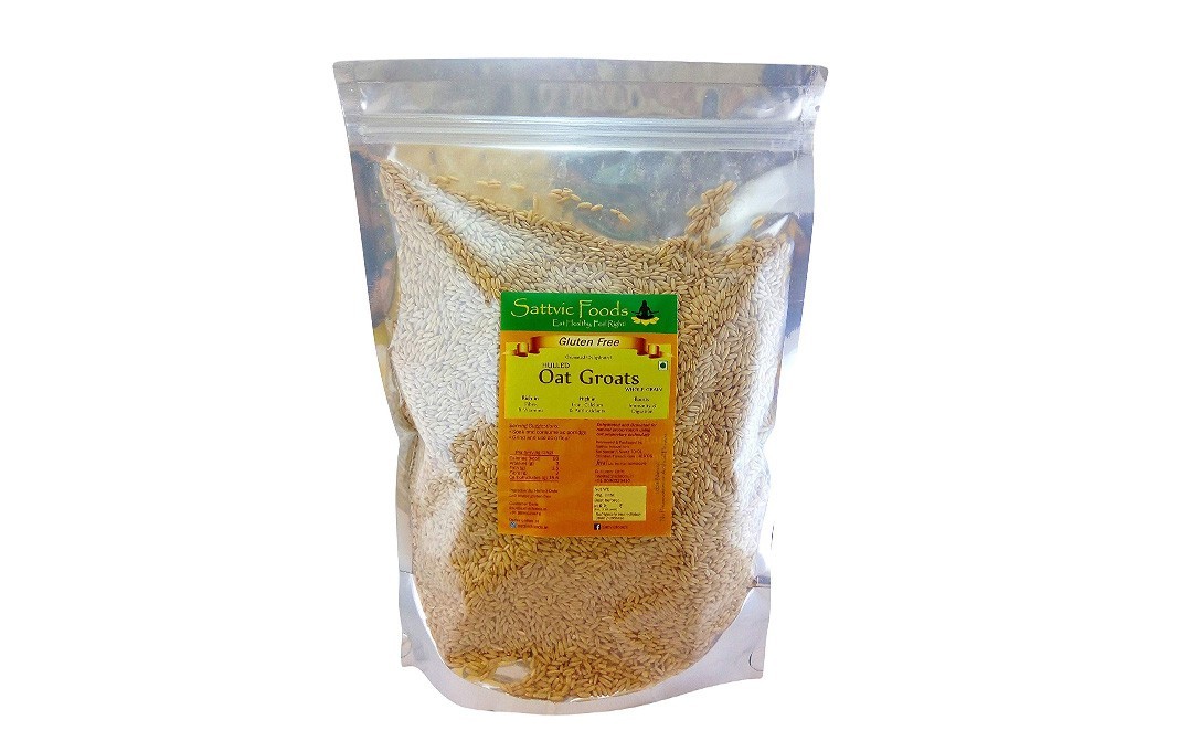 Sattvic foods Hulled Oat Groats    Box  1.5 kilogram